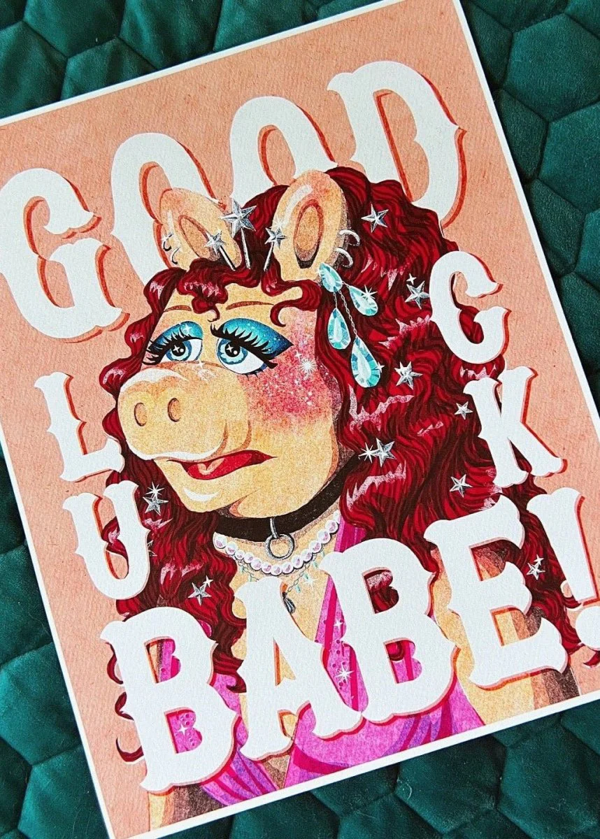 Affiche Good Luck Babe! Chaos Magic Studio