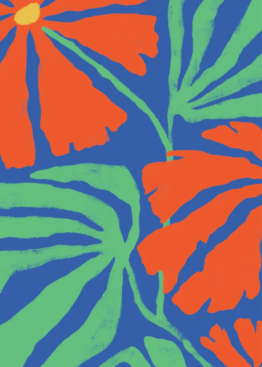 Affiche Jardin Azur Paperole 8 x 10 - Image 2