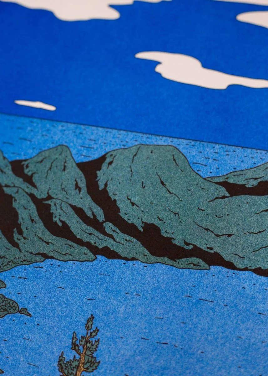 Affiche Nowhere in Portugal 12 x 17po Floor van het Nederend Kiblind Atelier - Image 3