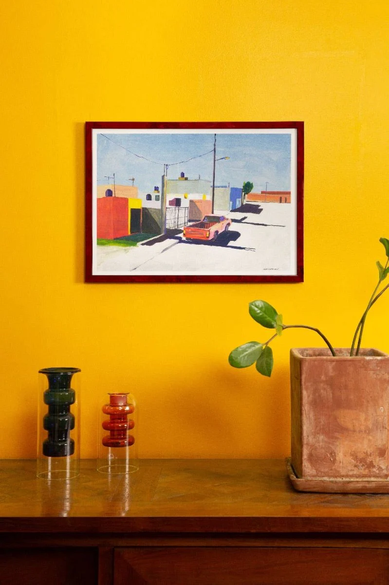 Affiche San Luis Potosi, Mexico 12 x 17po Nao Tatsumi Kiblind Atelier - Image 3