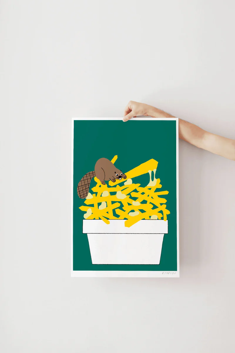 Affiche TOUTE Bouquet Castor et Poutine - Image 2