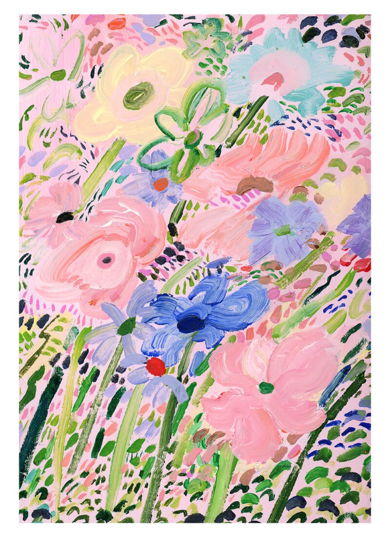 Affiche TPC Summer Meadow 30 x 40cm Katy Smail