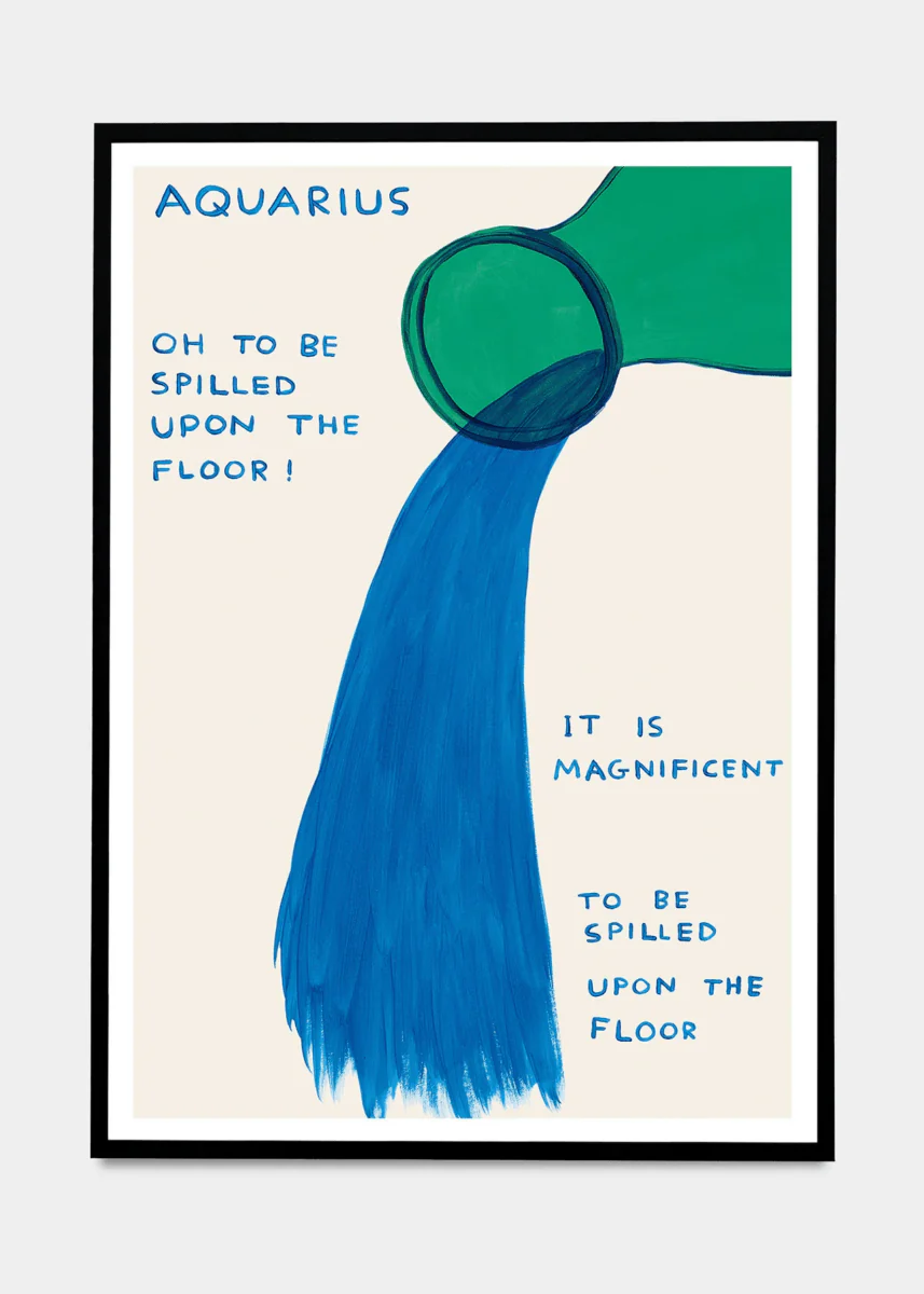 Affichette A5 Signs of the Zodiac D.Shrigley - Image 12