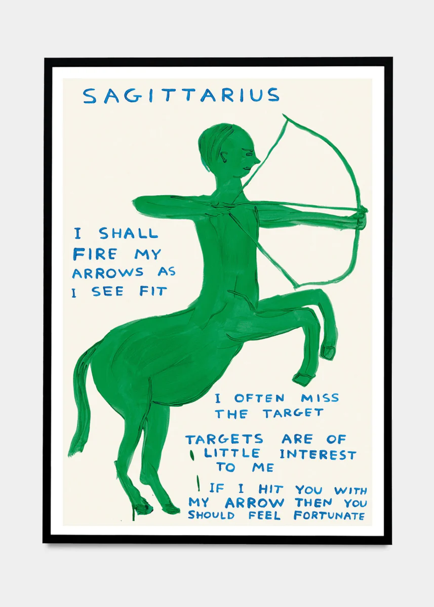Affichette A5 Signs of the Zodiac D.Shrigley - Image 9
