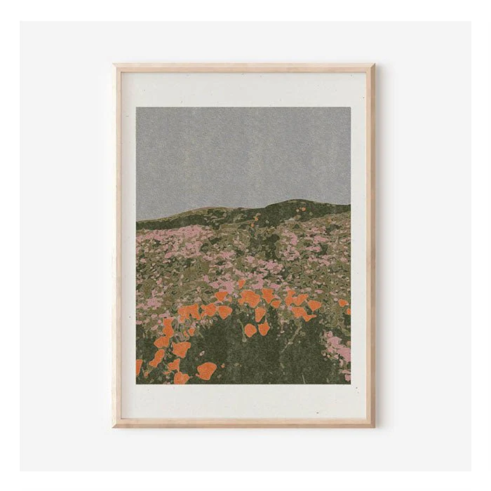 Affichette California Poppies 8.5 x 11 Cocoshalom - Image 2