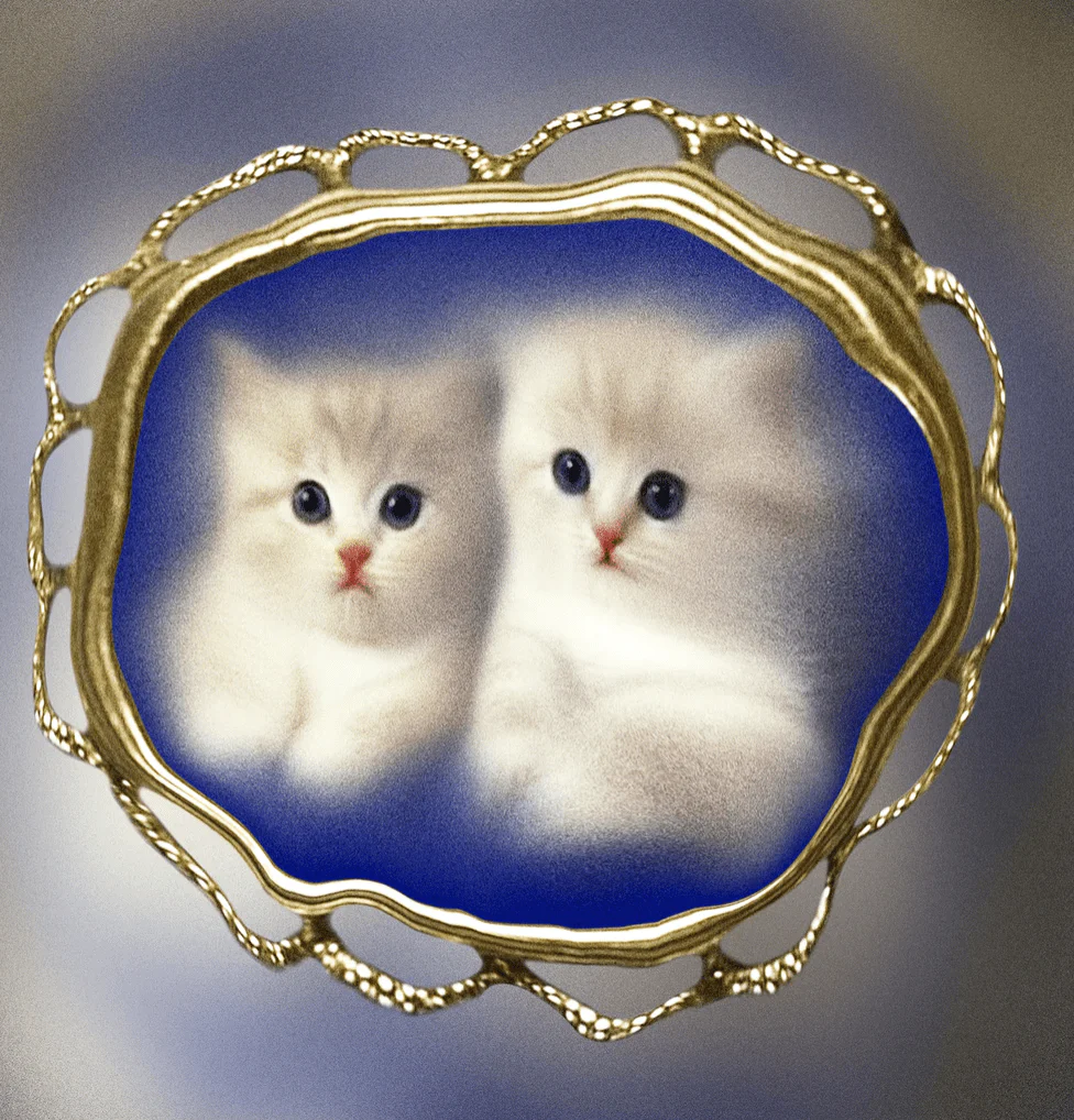 Affichette Carrée Kitties Belenabels