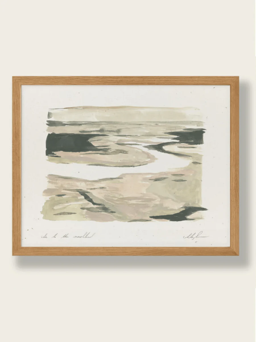 Affichette Ode to the Marshland Cocoshalom 8 x11