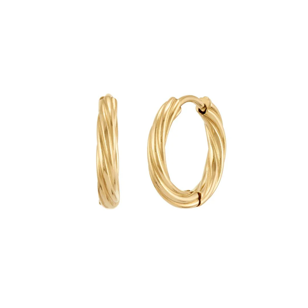 Anneaux Mini Icon Twenty Compass (Or ou Argent) - Image 4