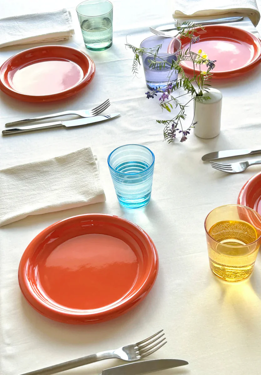 Assiette Rolli Rouge Xenia Taler
