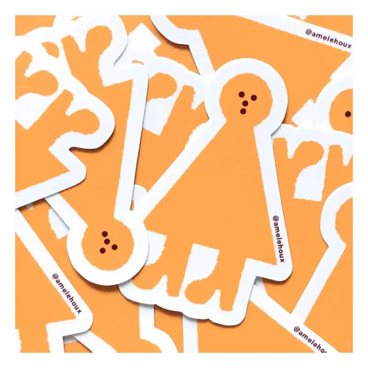 Autocollant Amélie Lehoux (Plusieurs disponibles) - Image 2