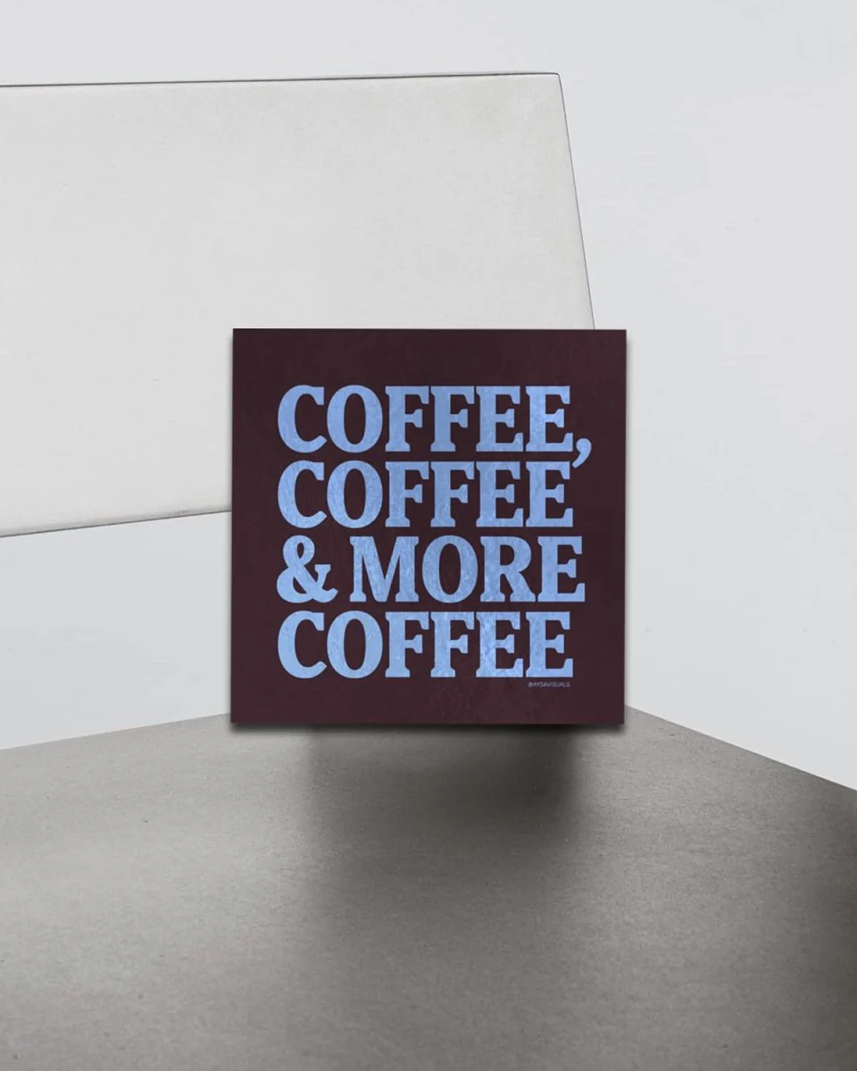 Autocollant Coffee AYSA
