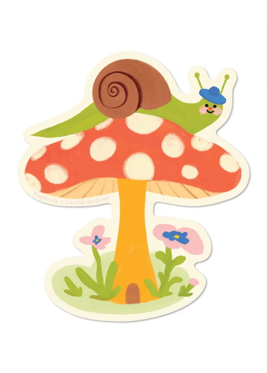 Autocollant Escargot Paperole