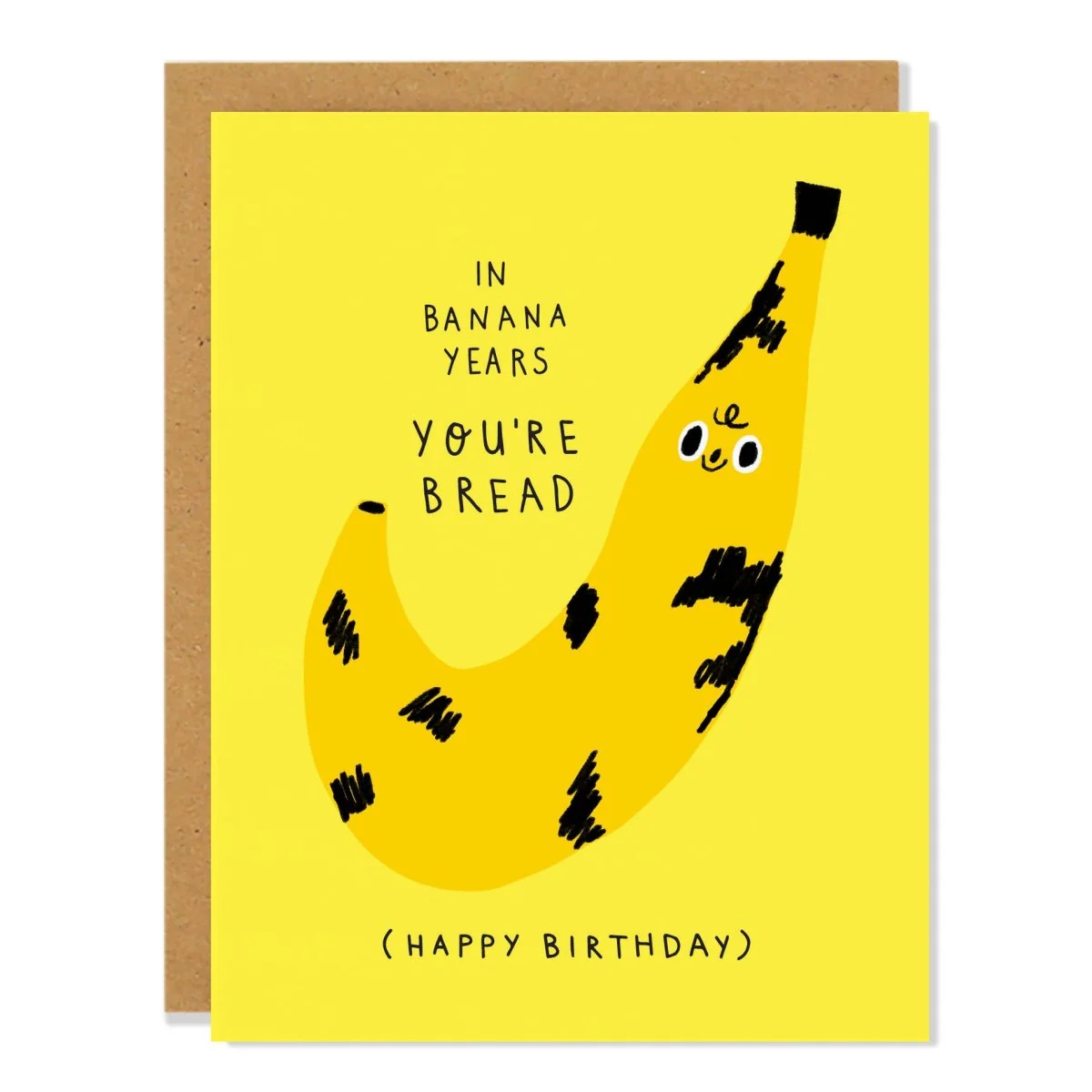 Carte de souhaits Banana Bread Badger & Burke