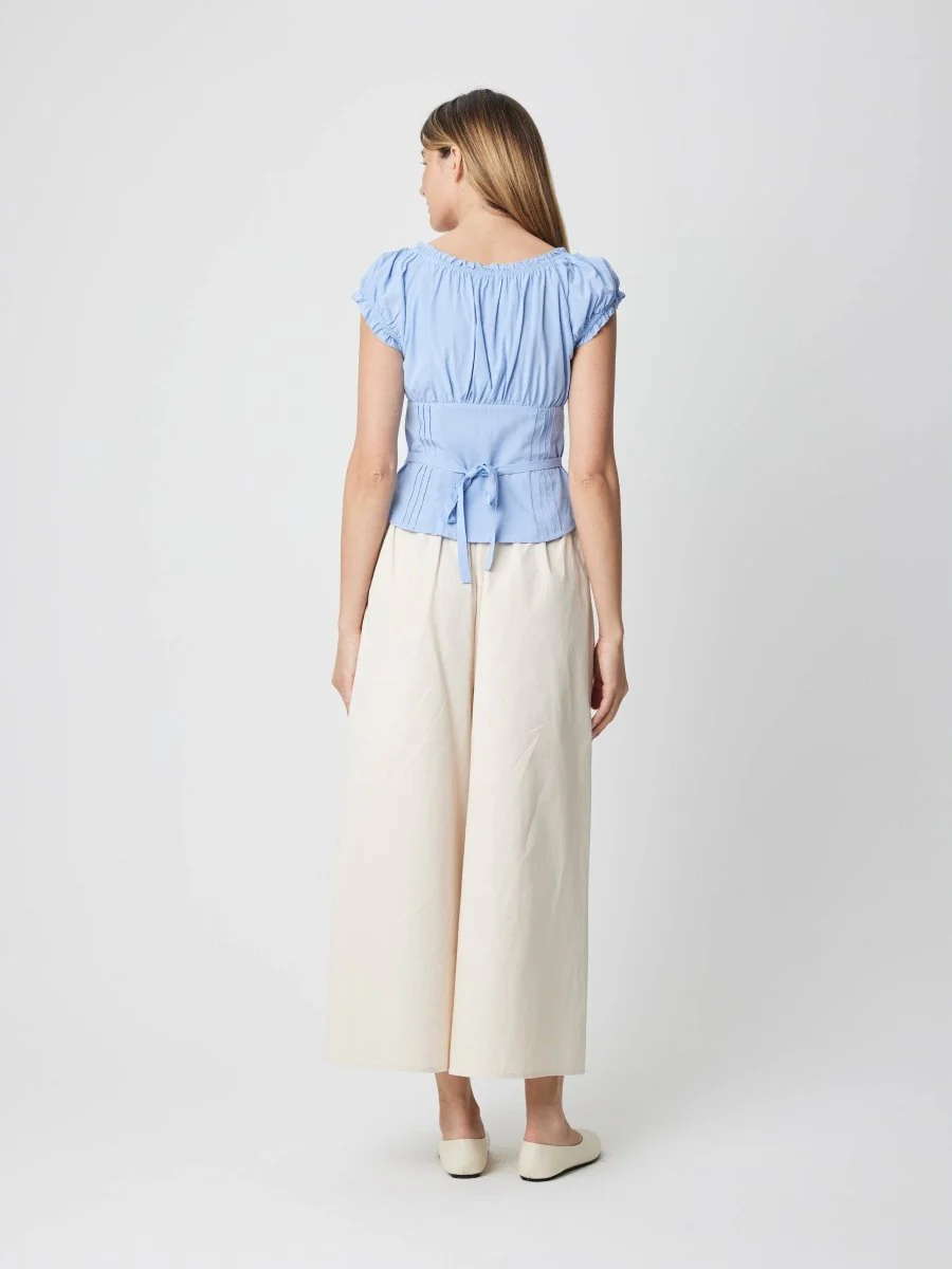 Blouse Raina Bleue All Row - Image 4