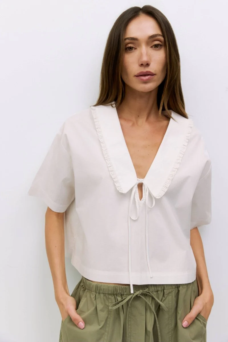Blouse Roseanne Marine Mod Ref - Image 11