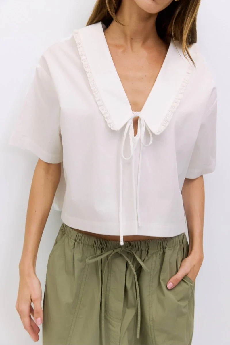 Blouse Roseanne Marine Mod Ref - Image 12