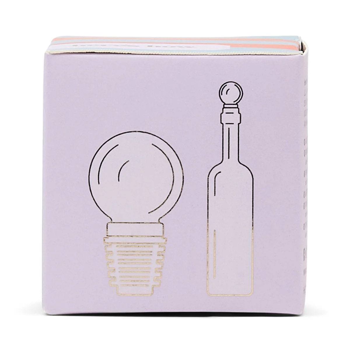 Bouchon en Verre Moony Lilas Here's How - Image 4