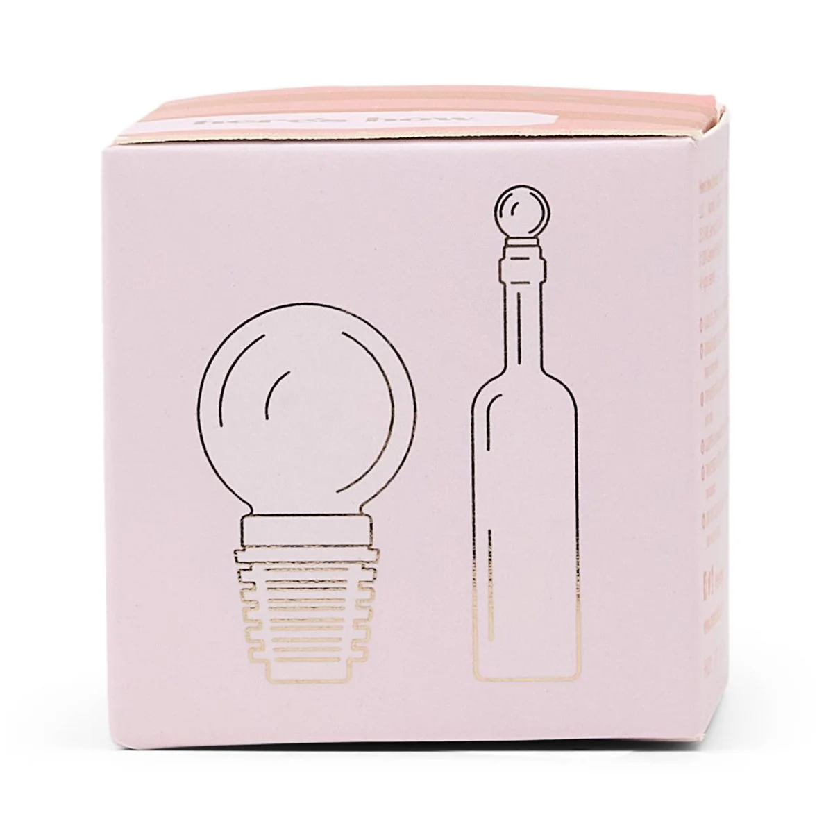 Bouchon en Verre Moony Rose Blush Here's How - Image 4