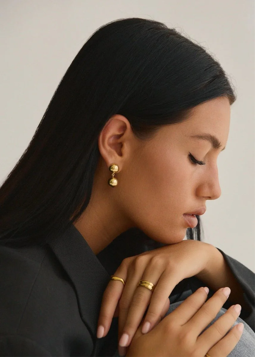 Boucles d'oreilles C'est la Vie Twenty Compass - Image 3