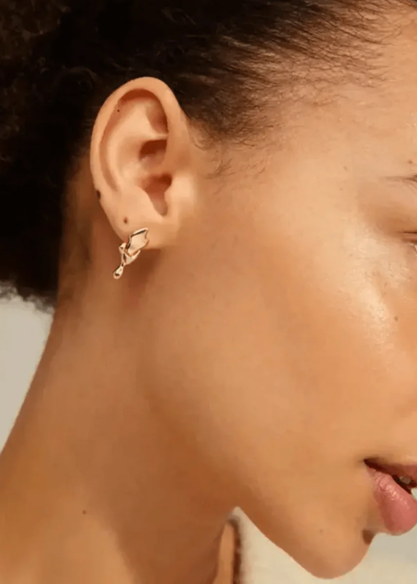 Boucles d'oreilles Alyssa Pilgrim (Doré ou argenté) - Image 3