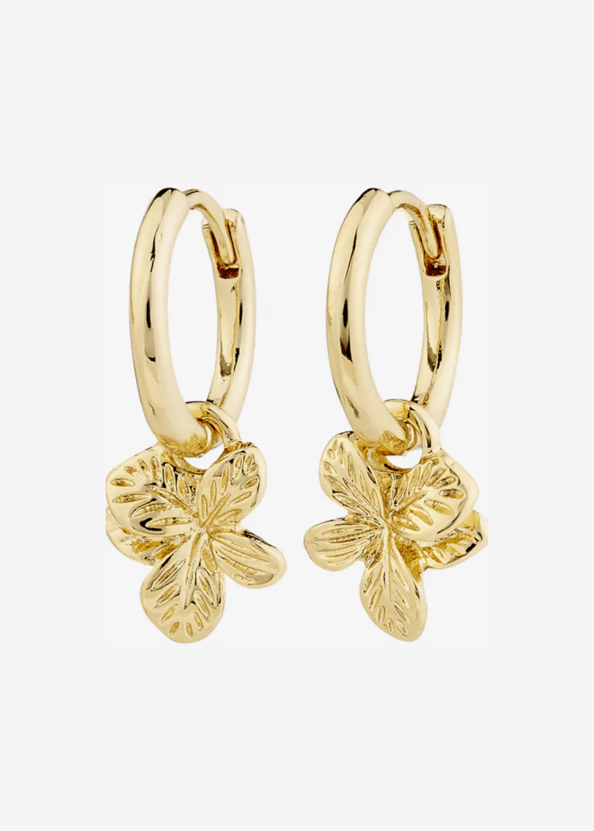 Boucles d'oreilles Anneaux Charmaine Pilgrim (Or ou Argent) - Image 3