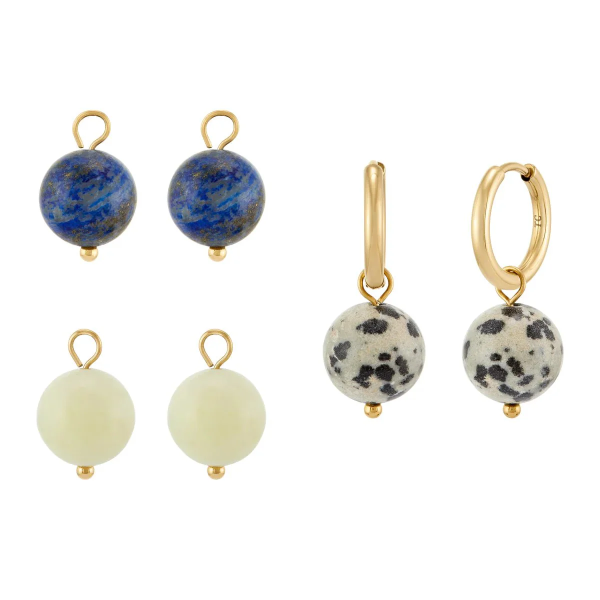 Boucles d'oreilles Cléo Twenty Compass (Or ou Argent) - Image 3