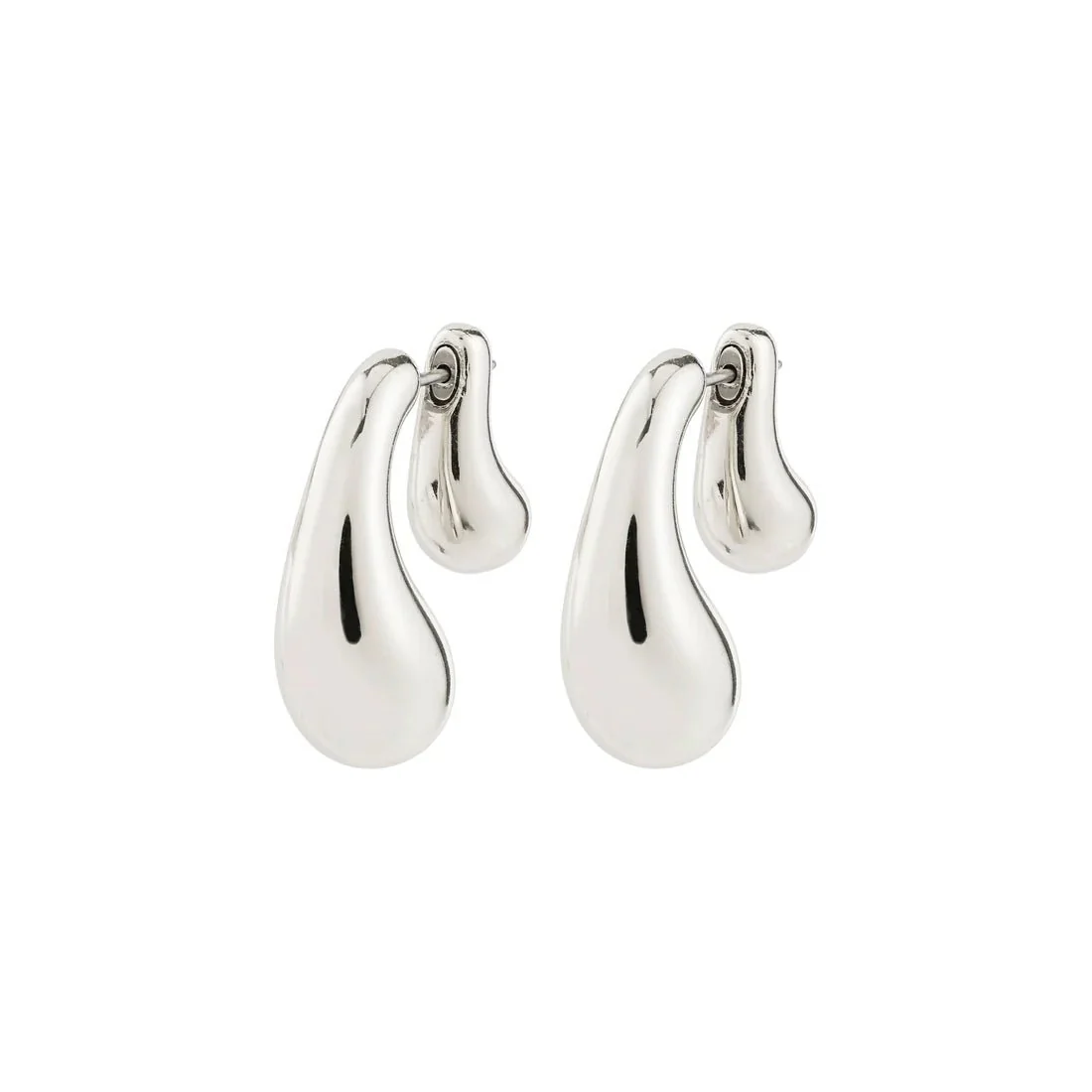 Boucles d'Oreilles en 2 Parties Jennings Pilgrim (Or ou Argent)
