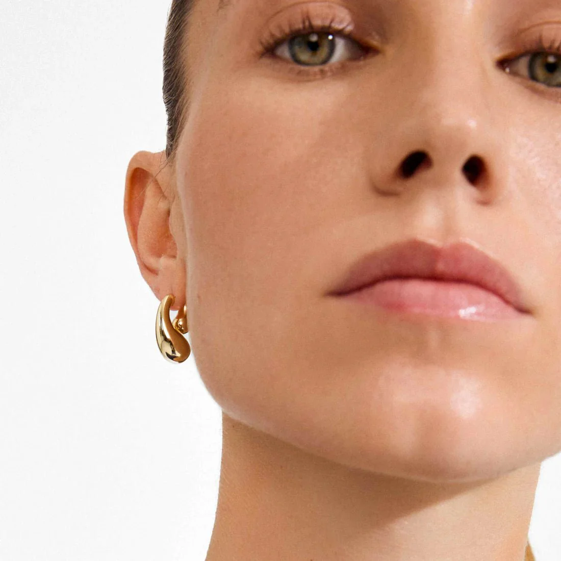 Boucles d'Oreilles en 2 Parties Jennings Pilgrim (Or ou Argent) - Image 2