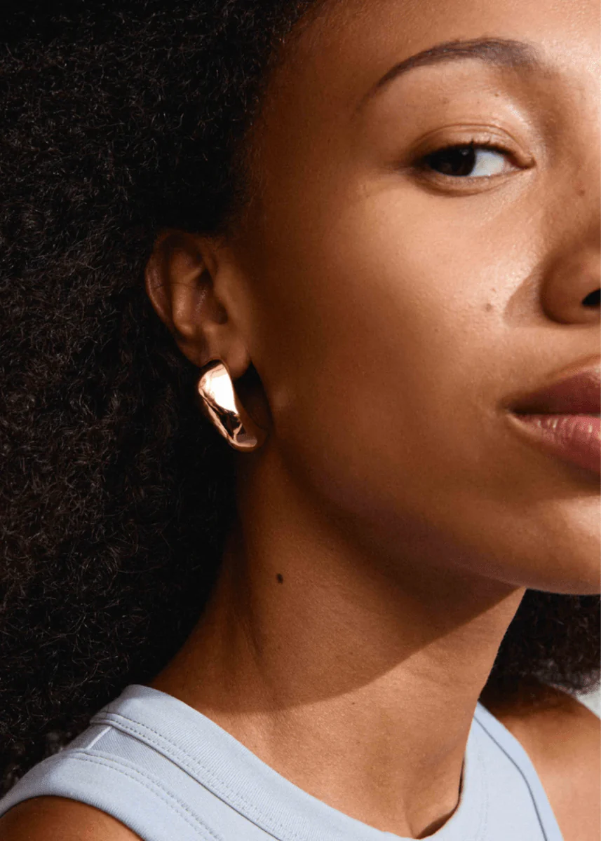 Boucles D'oreilles Grandes Dune Pilgrim (Or ou Argent) - Image 2