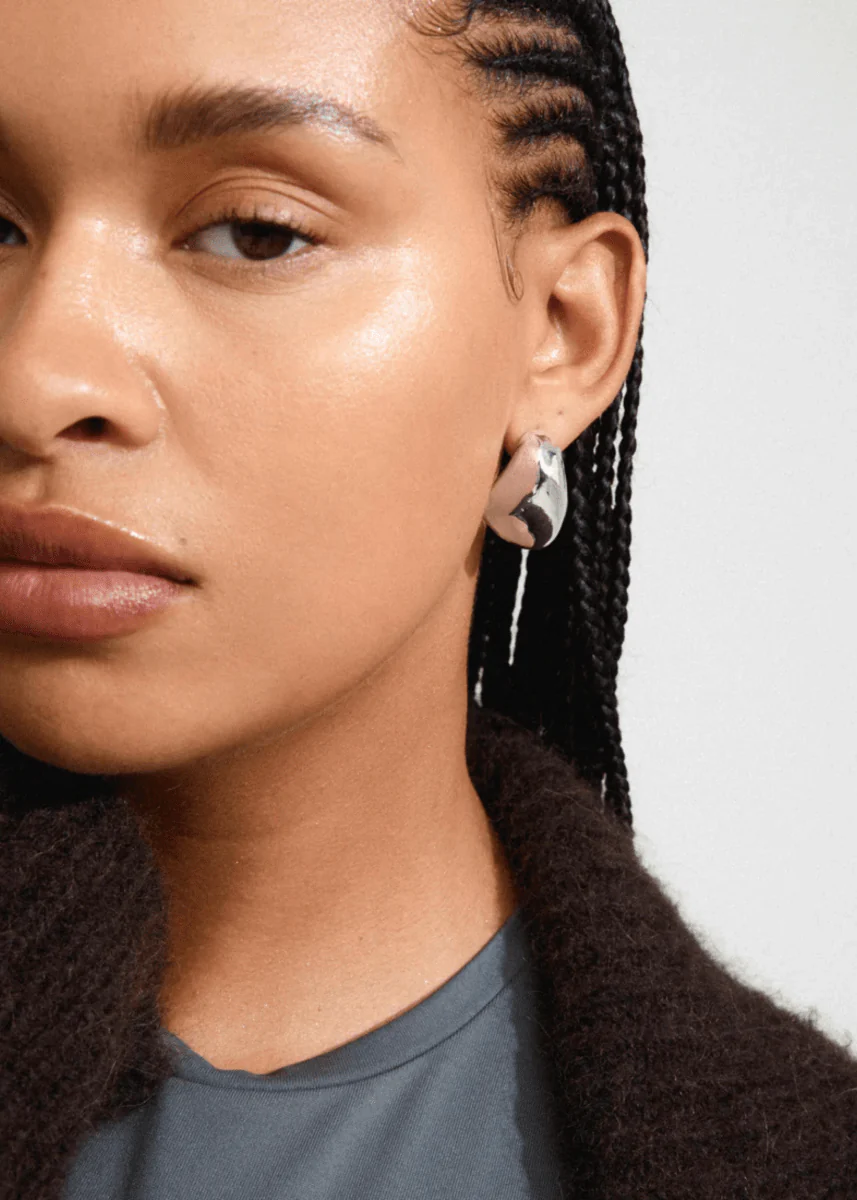 Boucles D'oreilles Grandes Dune Pilgrim (Or ou Argent) - Image 5