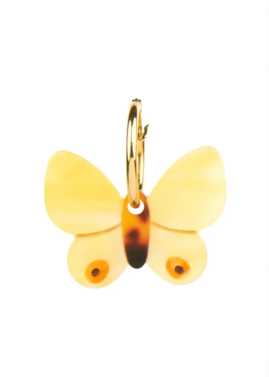 Boucles d'oreilles Papillon Jaune Coucou Suzette SOLDE - Vente Finale - Image 4