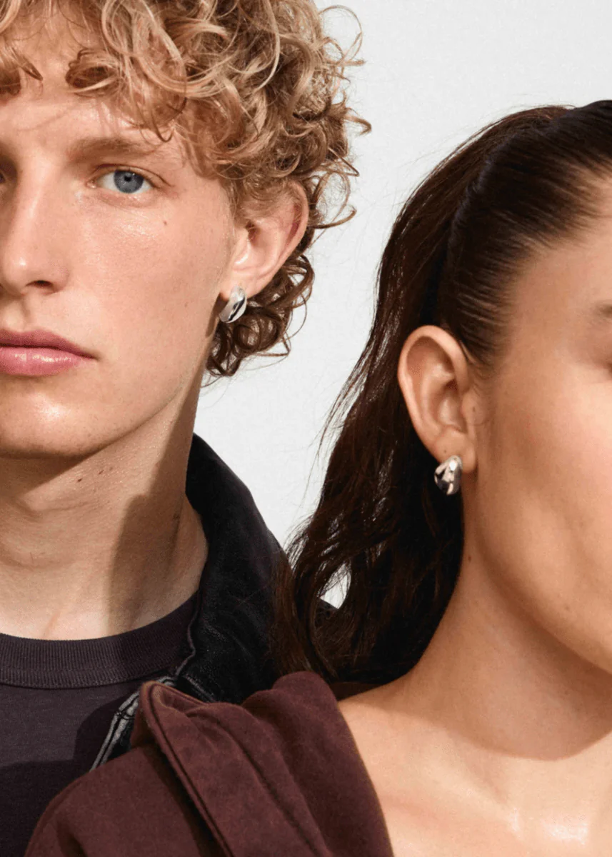 Boucles d'Oreilles Petites Dune Pilgrim (Or ou Argent) - Image 5