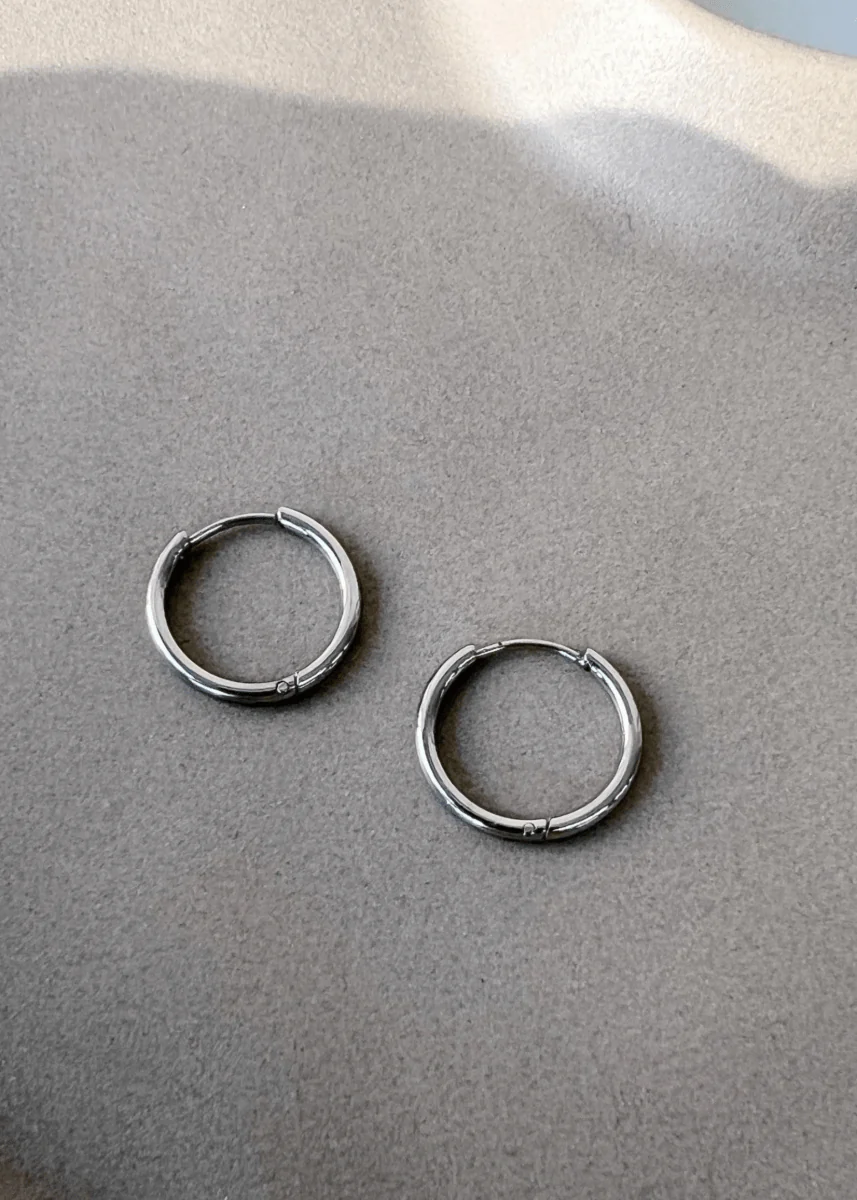 Petits Hoops Argent Horace