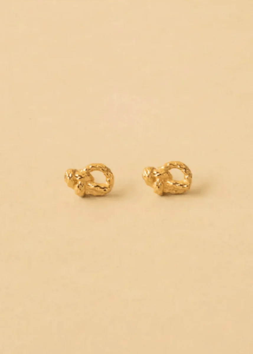 Boucles d'oreilles Petits Noeuds Or La Manufacture