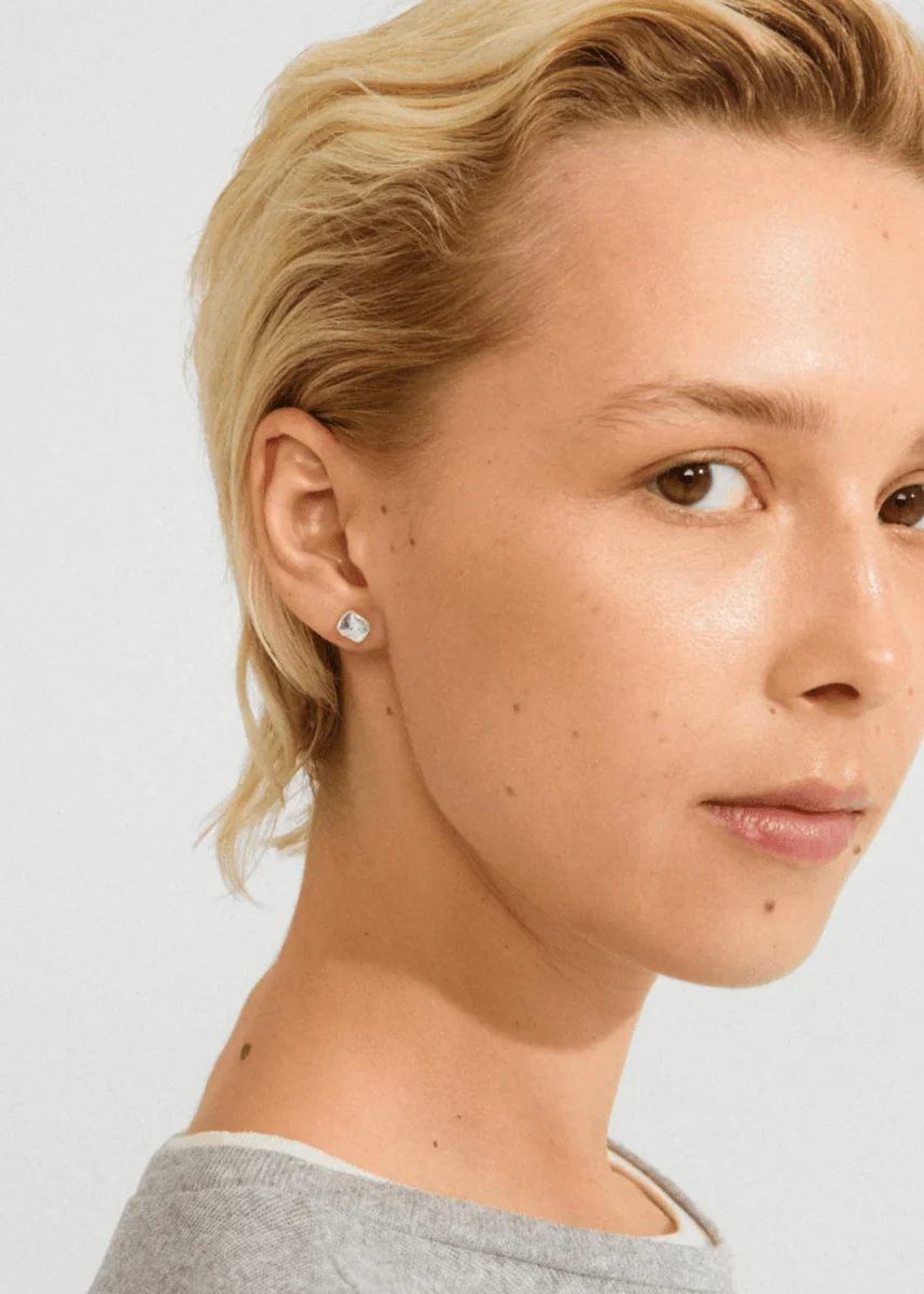 Boucles d'Oreilles Studs Sense Pilgrim (Or ou Argent) - Image 3