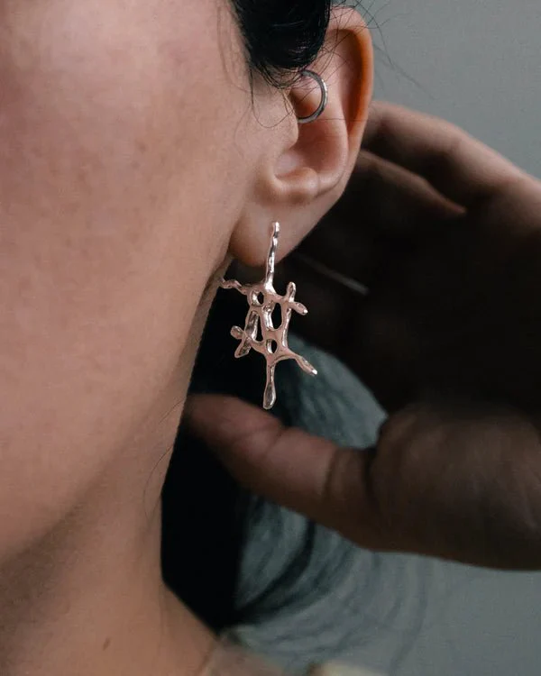 Boucles d'Oreilles Void Marmo - Image 4