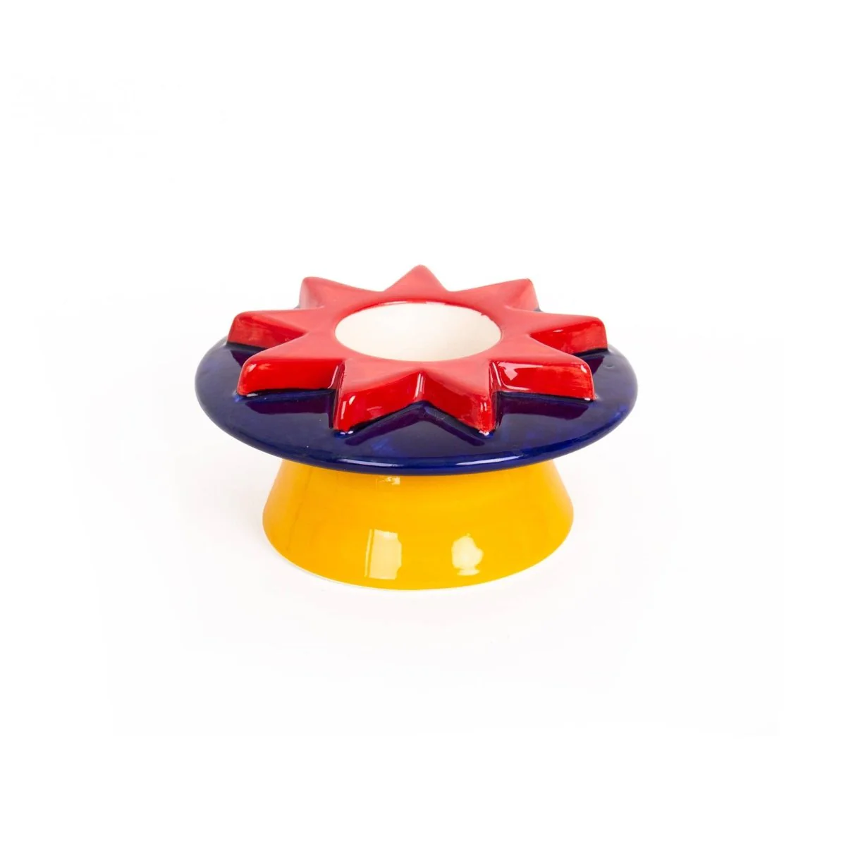 Bougeoir Étoile Rouge Helio Ferretti