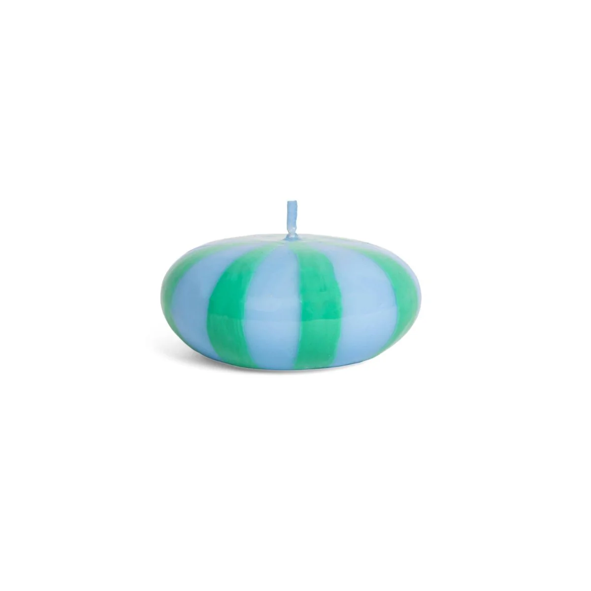 Bougie Bonbon Bleu et Vert Helio Ferretti