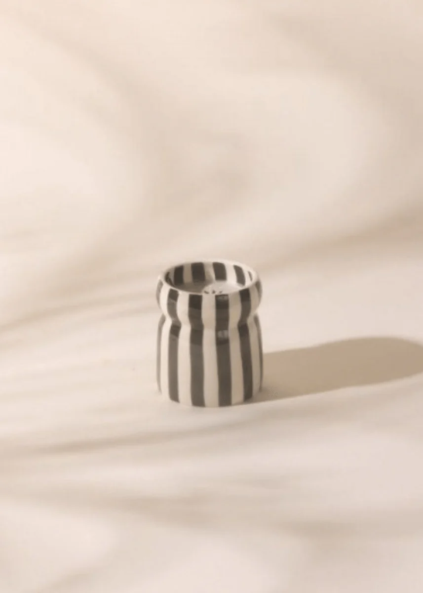 Bougie Cabana Paddywax Noir Lava Stone - Image 3