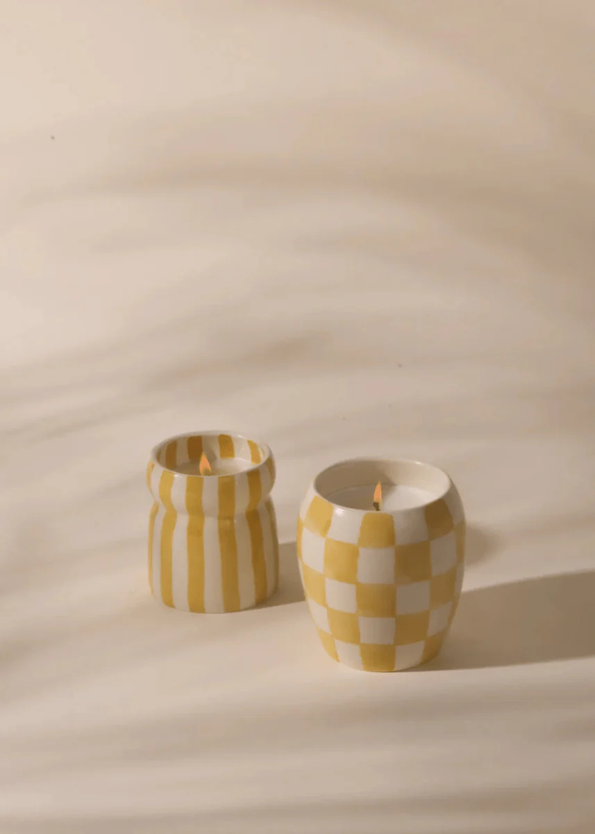 Bougie Cabana Paddywax Ocre Gold Coast - Image 3
