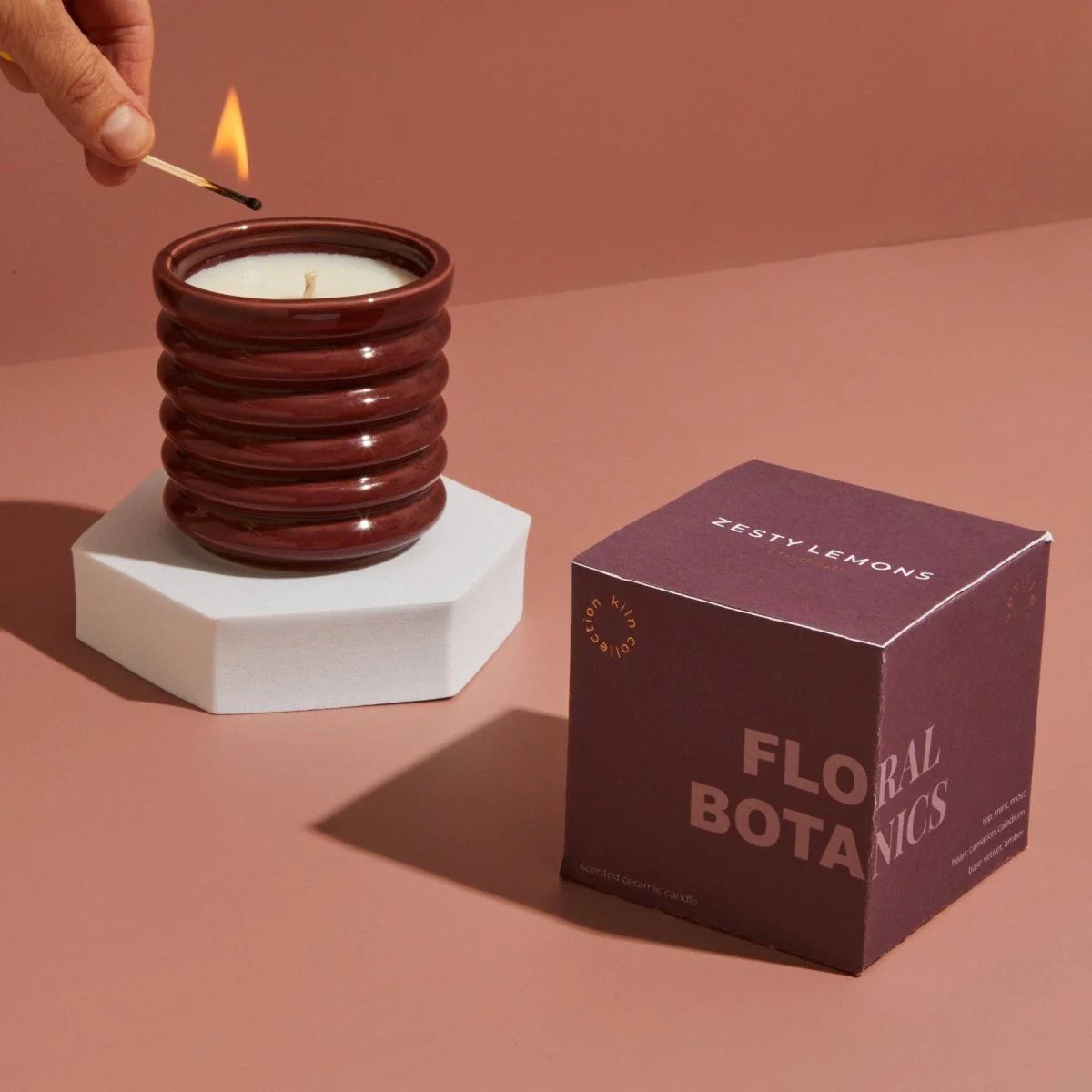 Bougie Florale Zesty Lemons - Image 3