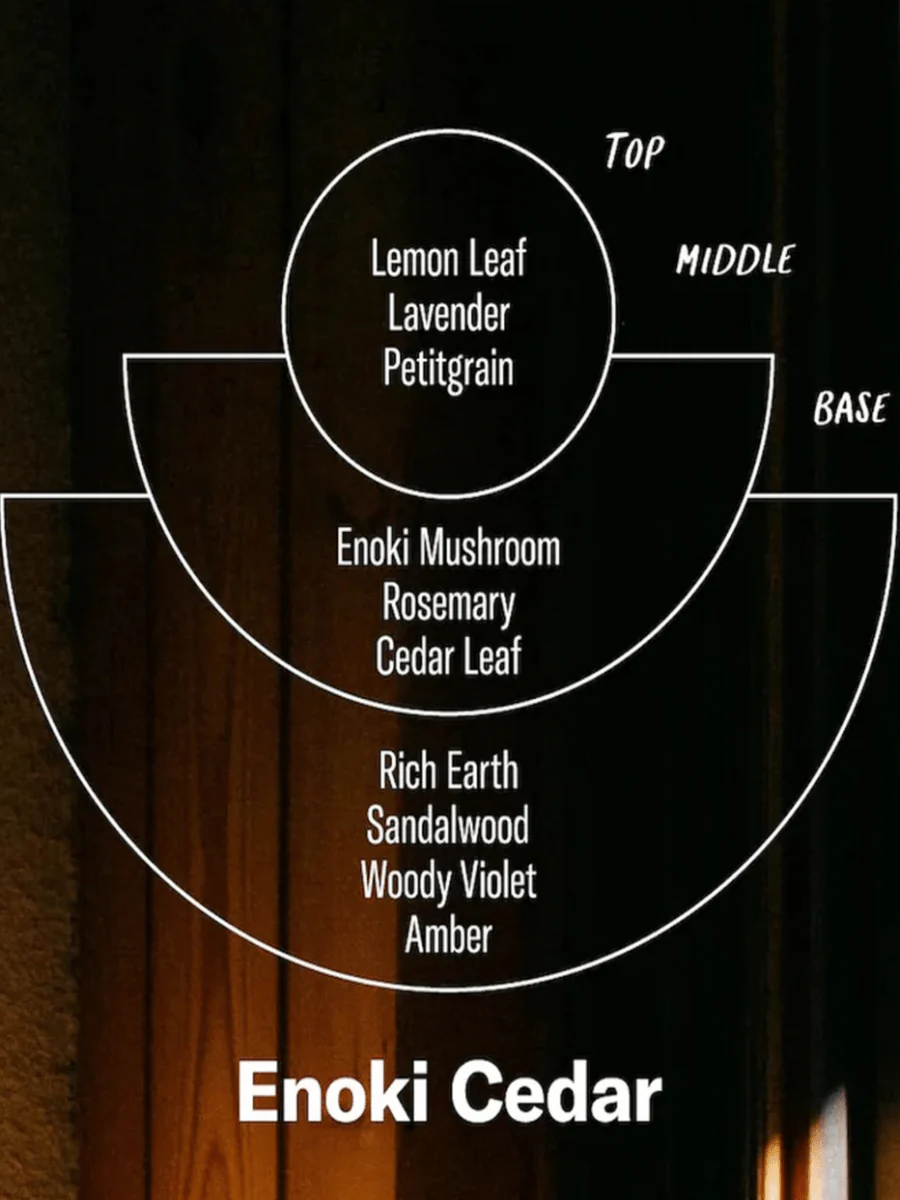 Bougie Pf Candle co Alchemy Enoki Cedar - Image 3