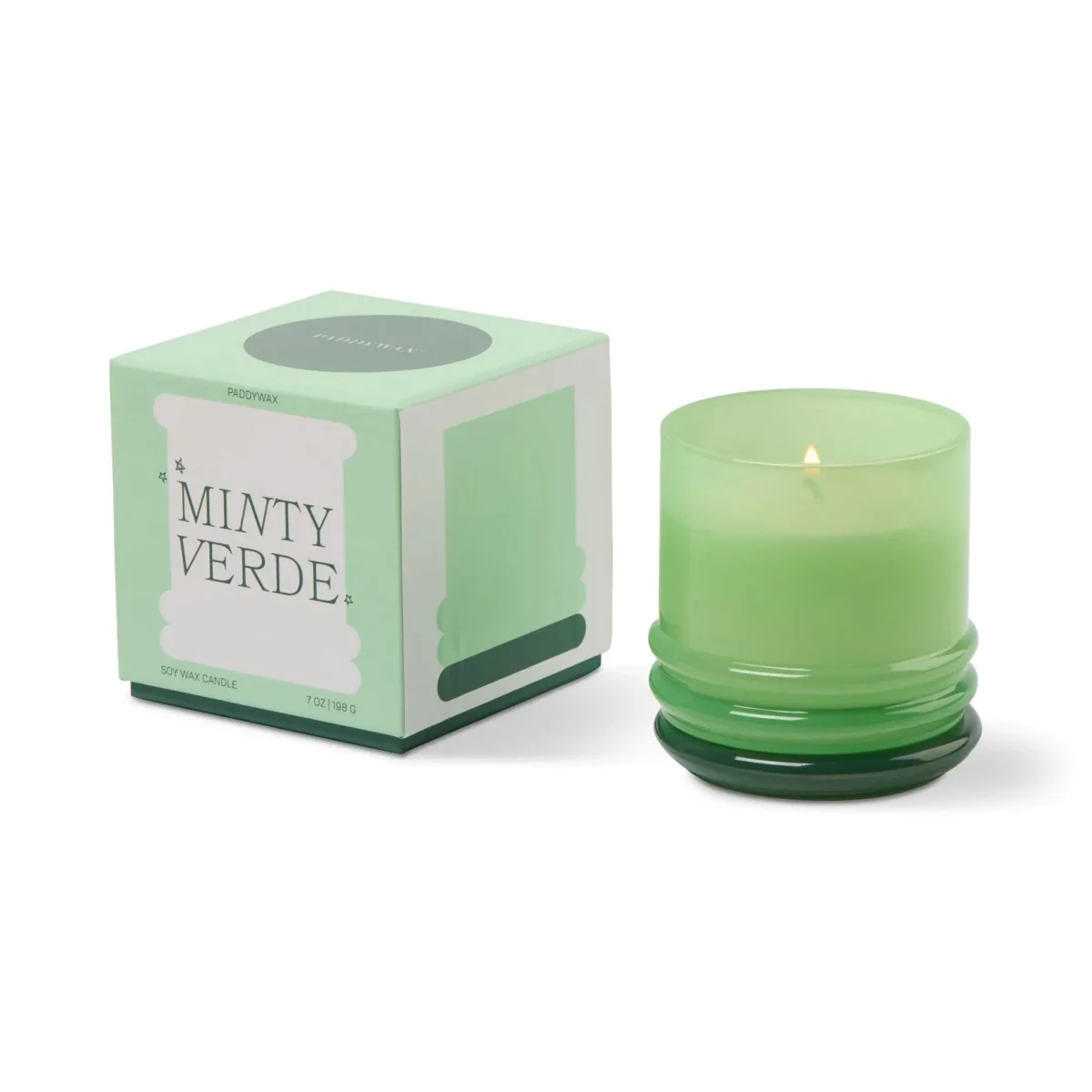 Bougie Stacked 7oz Menthe Verte Paddywax