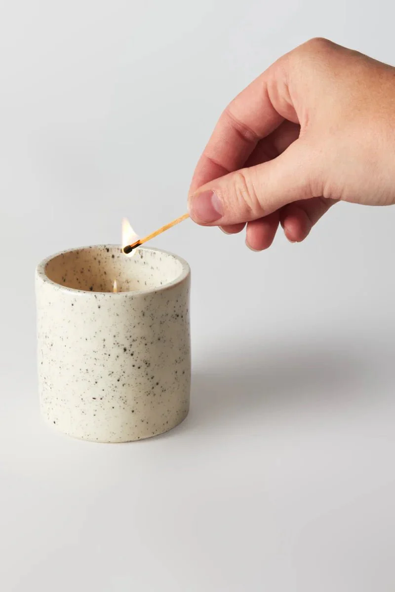 Bougie Vétiver, Chanvre, Pomelo et Estragon 110g Créature Atelier