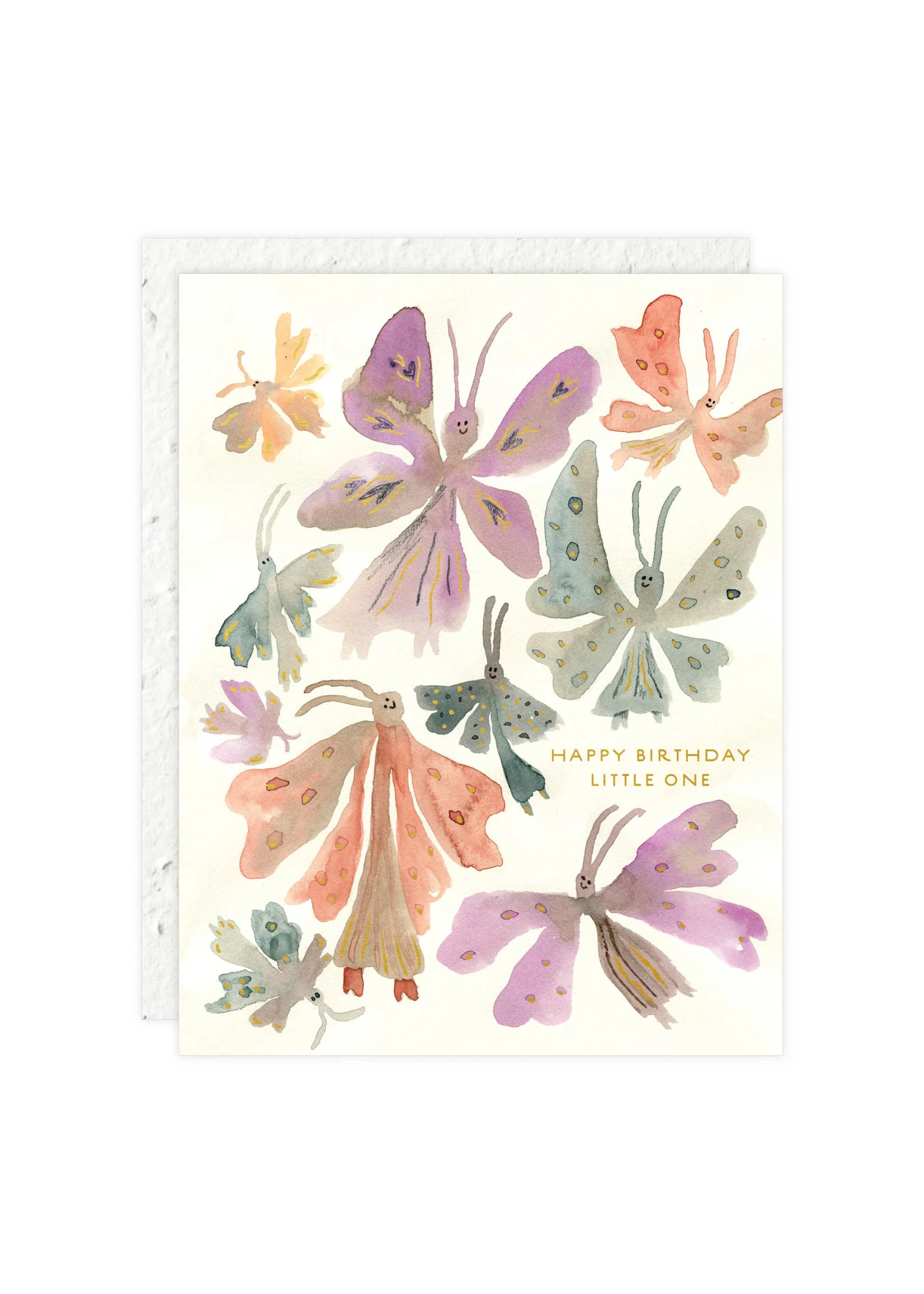 Carte de Souhaits Butterflies Seedlings