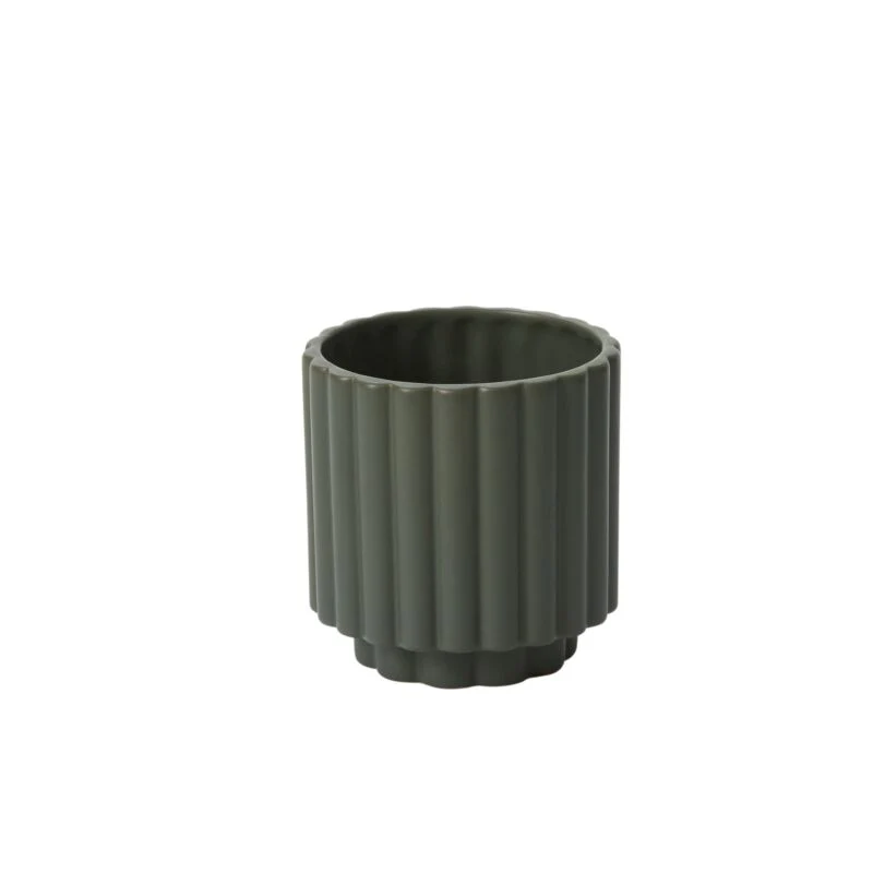 Cache-Pot Carmen 4.5 x 4.5 AD Vert Foncé - Image 2