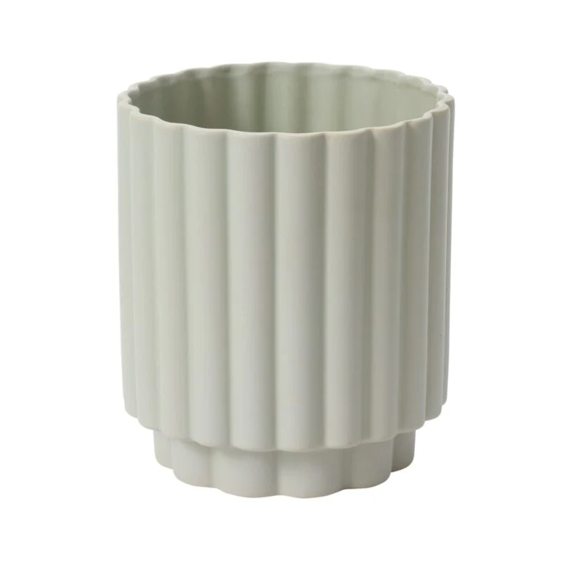 Cache-Pot Carmen 7.25 x 8.25 AD Bleu Clair - Image 4