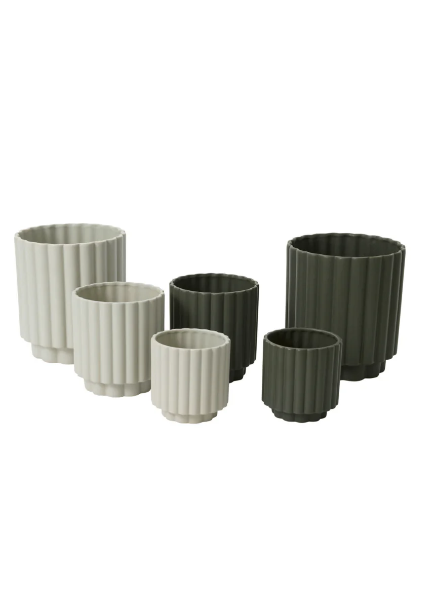 Cache-Pot Carmen 5.5 x 6 AD Bleu Clair - Image 4