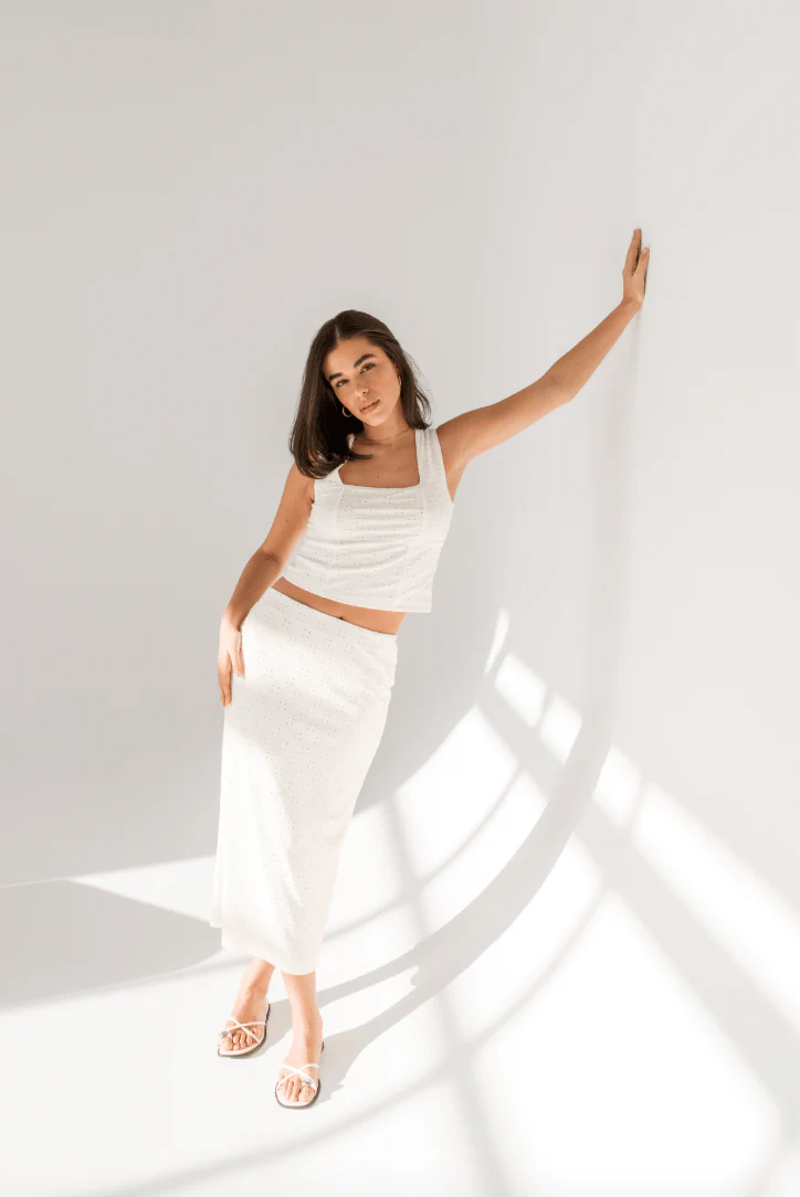 Camisole Bridget Blanc Dailystory SOLDE - Vente Finale - Image 3