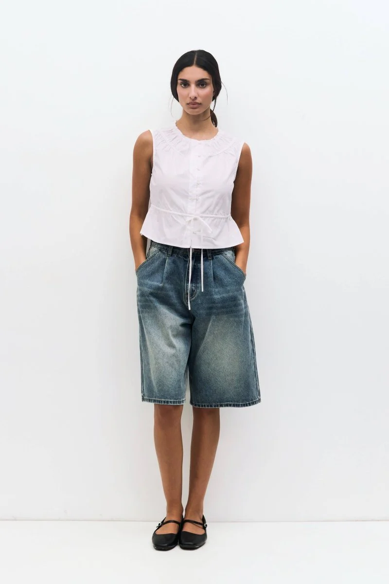 Camisole Margo Poplin Blanche All Row - Image 2